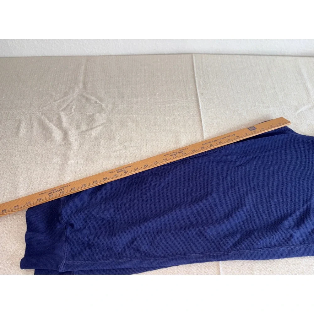 Calvin Klein Mens Navy Blue gray  Waffle Knit‎  Pajama Pants Joggers Size xl